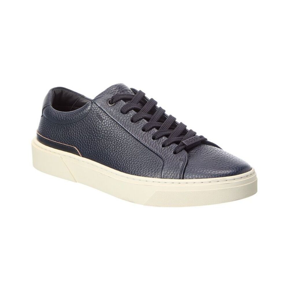 Hugo Boss Gary Leather Sneaker, Blue